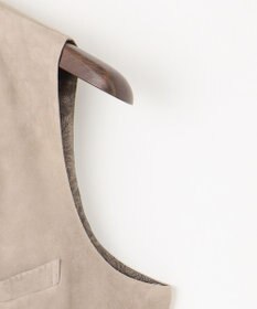 JOSEPH ABBOUD 【ゴートスウェード/軽量/ソフト/ストレッチ】ゴートスウェード ベスト