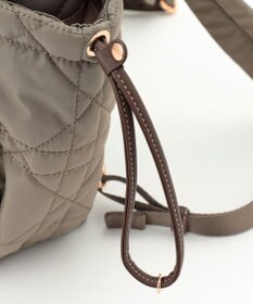 LA BAGAGERIE グリッドキルティングリュック