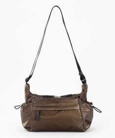 LA BAGAGERIE メタリックドロストポケット　ミニショルダーバッグ