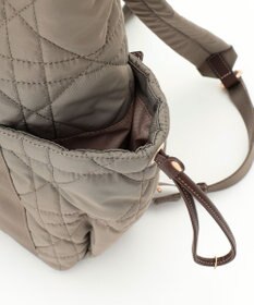 LA BAGAGERIE グリッドキルティングリュック