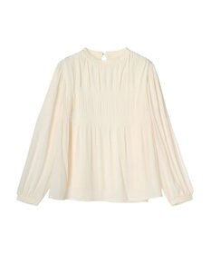 earth music&ecology マジョリカプリーツブラウス