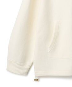 GRACE CONTINENTAL ロゴ刺繍ニットパーカー