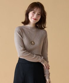 ANY 【洗濯機可】ボトルネック リブニット