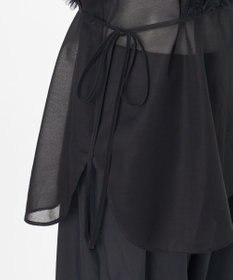 23区 【GOLD LABEL】コットンオーガンジー ジレコンビ ブラウス