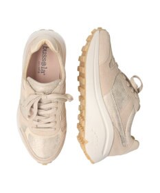 INTER-CHAUSSURES 【BUSSOLA】厚底レースアップスニーカー