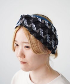 POLS ジャガード織 KIRAMEKI ヘアバンド