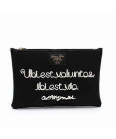 A.D.M.J. 【魔法の様に軽い】マジックライトコード刺しゅうフラットポーチ2セット(S・M)