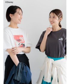 Te chichi 【Disney】MICKEY/ロゴプリントTシャツ