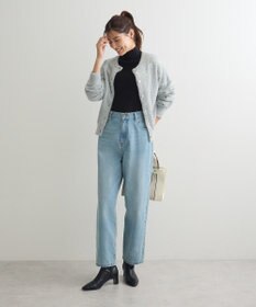 Green Parks ・Ｐｅｔｉｔ　Ｆｌｅｕｒ　ボトルネックリブニット