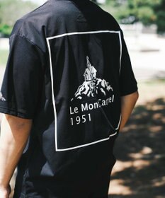 SHARE PARK MENS 【UVカット・吸水速乾・ストレッチ・軽量 】バックプリントポケットTシャツ（L・XLサイズ）