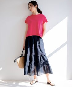 組曲 【洗える】レーシーボイル スカート