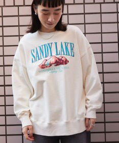 AMERICAN HOLIC 刺繍裏毛プルオーバー