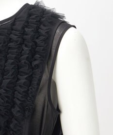 23区 【GOLD LABEL】コットンオーガンジー ジレコンビ ブラウス