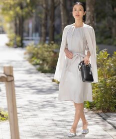 J.PRESS LADIES 【2way】スプリットレザー ナノポシェット バッグ