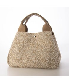 UNBILLION カシュカシュ cachecache / ペーズリー柄ジャガードトートバッグ