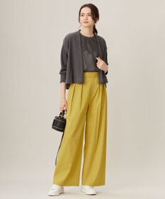 自由区 S 【アンサンブル対応・洗える】ハンディ カーディガン ショート丈