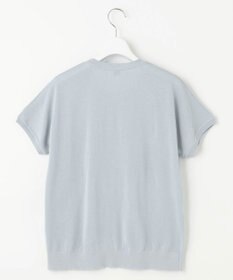 J.PRESS LADIES L 【洗える・抗菌防臭】コットンアセテート ドルマン ニット