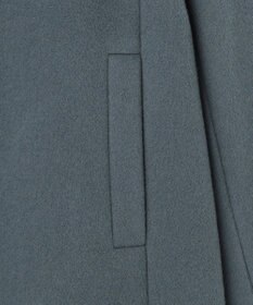 J.PRESS LADIES ショートビーバー ミディ丈 スタンドカラー コート