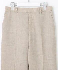 自由区 【セットアップ可】ライトウールトロピカル ストレートパンツ