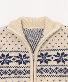 WEGO ノルディックZIPニット