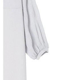 Green Parks マジョリカ袖ドッキングワンピース