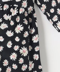 組曲 L 【組曲×setsuko sagittaire】ハイカウントストレッチプリントワンピース