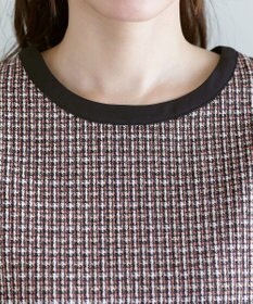 Tiaclasse 【洗える】ツイードチュニック