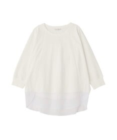 Green Parks 七分袖ドルマン裏毛シアードッキングプルオー