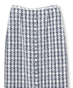 BEIGE， BERYL / ファンシーツイード Iラインスカート