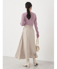 earth music&ecology ツイストリブラメニットプルオーバー