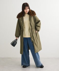 Green Parks ・ＥＬＥＮＣＡＲＥ　ＤＵＥ　中綿モッズコート