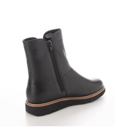 ing <ing>サイドファスナーショートブーツ