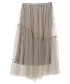 Green Parks ・ＥＬＥＮＣＡＲＥ　ＤＵＥ　チュールティアードスカート