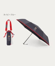 MOONBAT POLO RALPH LAUREN(ポロ ラルフローレン)FLAG BEAR 無地 折りたたみ傘 簡単開閉