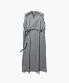 ATON WOOL SILK TWILL | ジレドレス