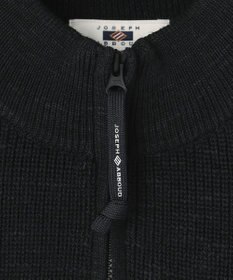 JOSEPH ABBOUD MOUNTAIN 【UNISEX】日本素材 ハーフZIPウールニット