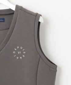 23区GOLF 【WOMEN/EC限定】ワンポイント ジャージー ベスト ロングシーズン使える 温度調節に最適