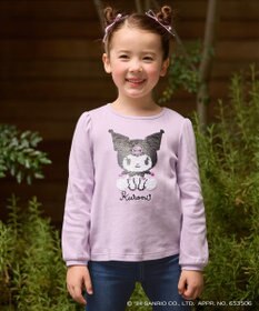 ANY KIDS 【any FAM×サンリオキャラクターズ】ミラクルスパンコール長袖Tシャツ