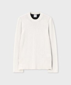 Paul Smith バイカラー スリット ニット