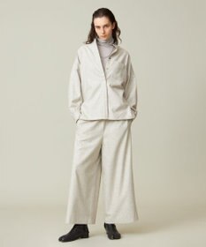 J.PRESS YORK STREET 【WOMEN】バンドカラーブラウス