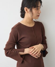 CRAFT STANDARD BOUTIQUE ヘンリーネック袖フレアプルオーバー