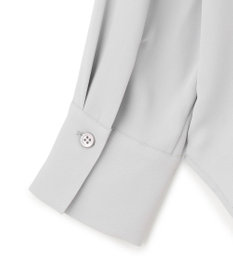 BEIGE， 【洗える・L-size】EVA / ボウタイロングスリーブブラウス