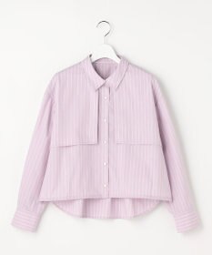 ANY SIS クロップドヨークハオリ シャツ