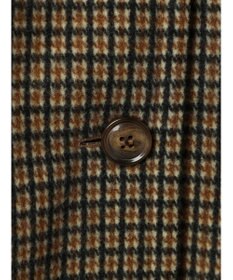 earth music&ecology ステンカラーコート（チェック）