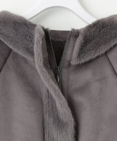 ANY SIS 【大人百花・美人百花掲載】Luxuryフェイクムートン コート