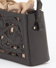 GRACE CONTINENTAL Cutwork box Bag