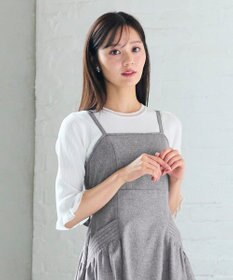 Feroux シアートリム リブニット