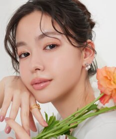 Tiaclasse 【金属アレルギー対応】チェリーパールリボンピアス