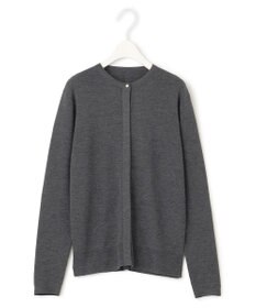 ICB 【洗える】エクストラファインメリノ カーディガン