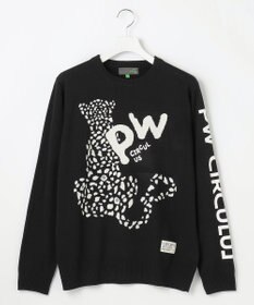 PW CIRCULUS 【MEN】LEOPARD ジャガードニット